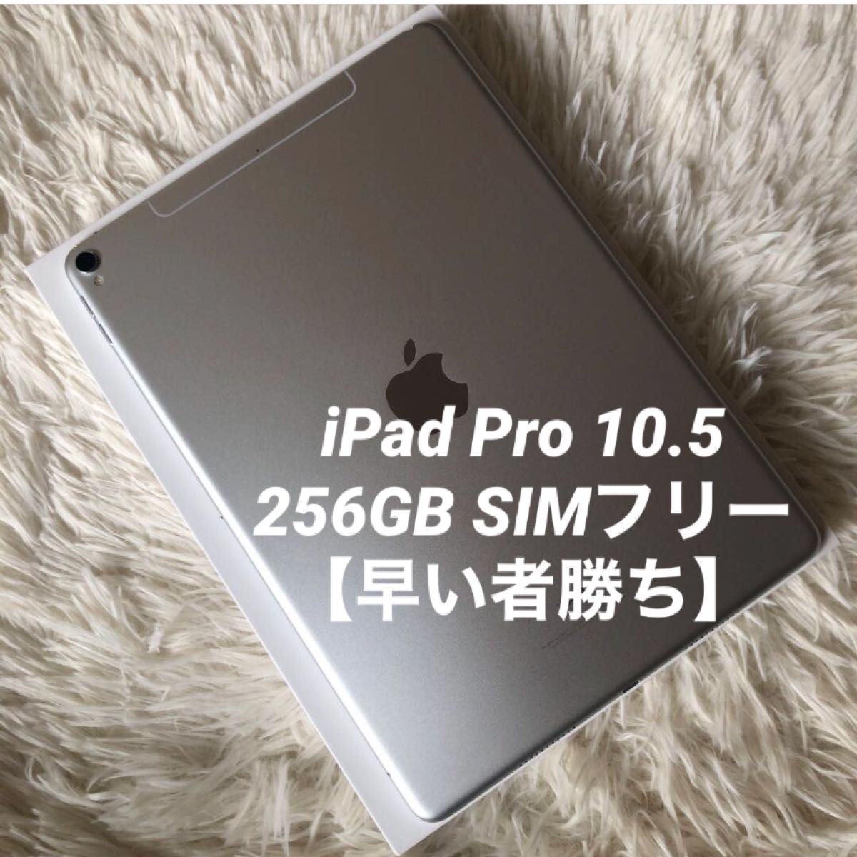 38【早い者勝ち】iPad Pro 256GB 10.5インチ SIMフリー☆ 早い者勝ち】iPad Pro 10 5 256GB SIMフリー【すぐ発送】 Apple