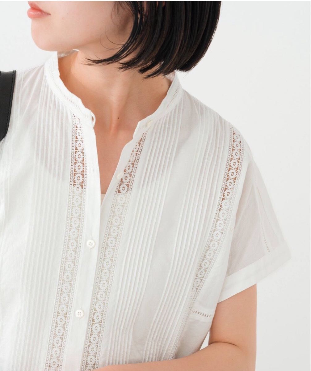 新品タグ付 Spick and Span ケミカルレースフレンチブラウス ケミカルレースフレンチブラウス spick & span 吉祥寺店・買取