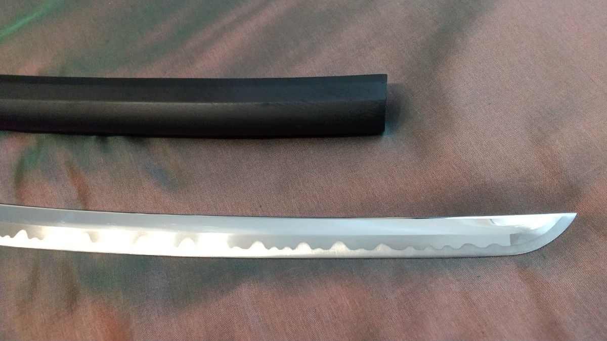 【互の目乱れ刃】模造刀 舞踊 脇差 小刀 模擬刀 拵え katana sword 互の目乱れ刃】模造刀 舞踊 脇差 小刀 模擬刀 拵え katana sword