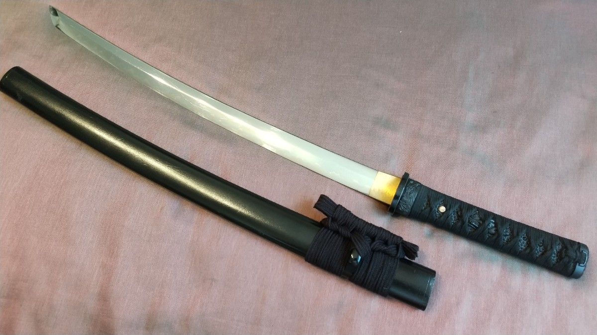 【箱濤乱刃紋様】模造刀 舞踊 脇差 小刀 模擬刀 拵え katana sword 箱濤乱刃刃紋】模造刀 舞踊 脇差 小刀 模擬刀 拵え katana 喰