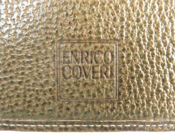 ENRICO COVERI(エンリココベリ)　本革　二つ折り財布　846731J606-I02_画像6