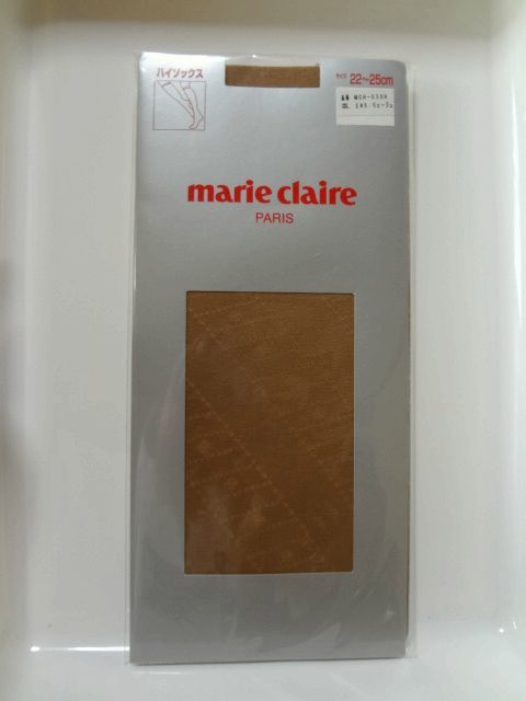  new goods marie claire Marie Claire pattern knee-high socks li.-ju22~25cm