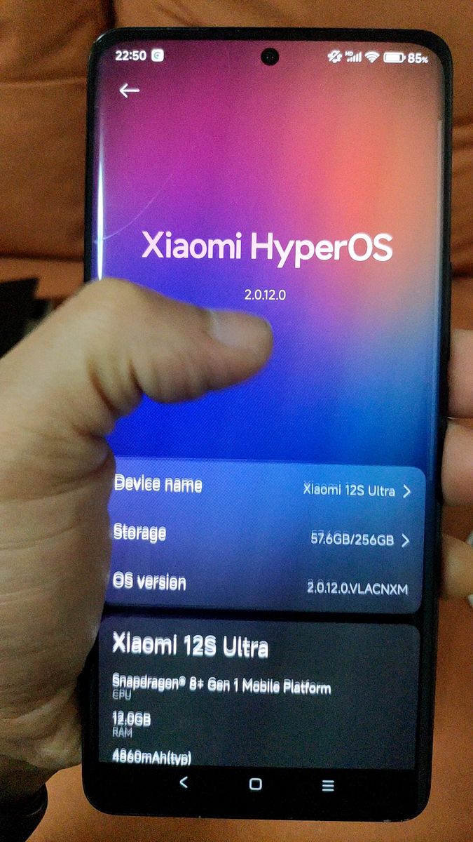 Xiaomi 12S Ultra 5G Dual Sim 256GB ブラック (12GB RAM) - 中国版SIMフリー