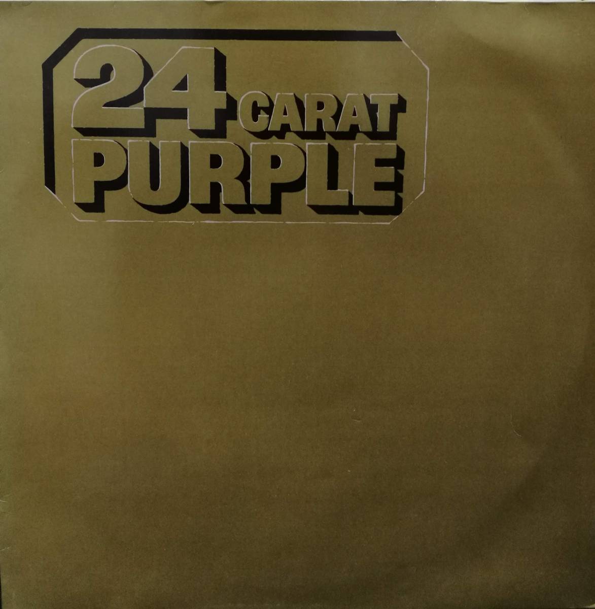 【廃盤LP】Deep Purple / 24 Carat Purple_画像1