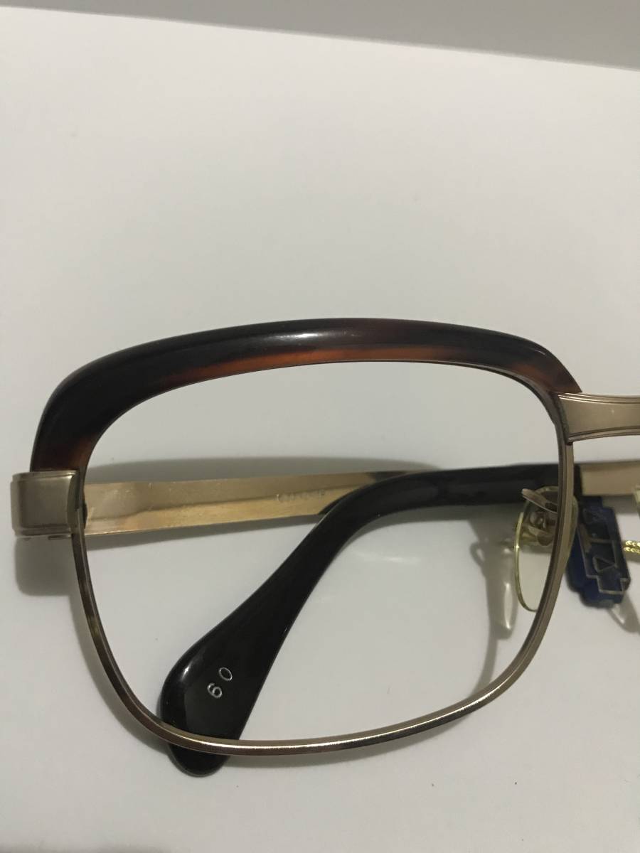 希少　ヴィンテージ サーモント　メガネ　12金張12KGF デッドストック　眼鏡　特大サイズ　昭和レトロ　新品未使用