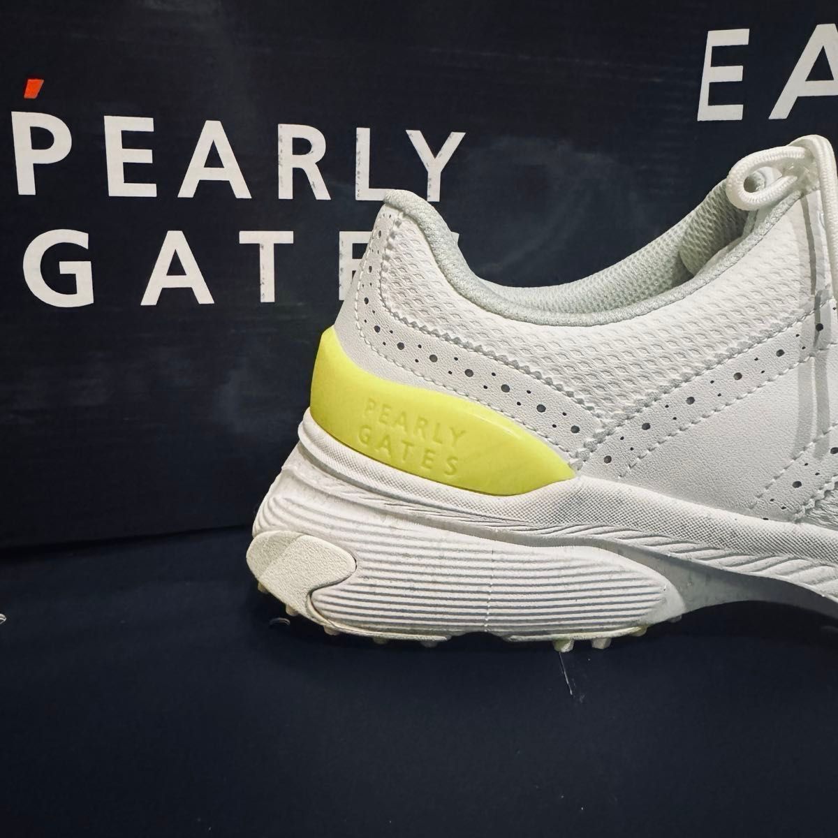 新品 未使用 初期汚れ PEARY GATES パーリーゲイツ ゴルフ シューズ 新品未使用/PEARLY GATES/パーリーゲイツ/ ゴルフシューズ/27