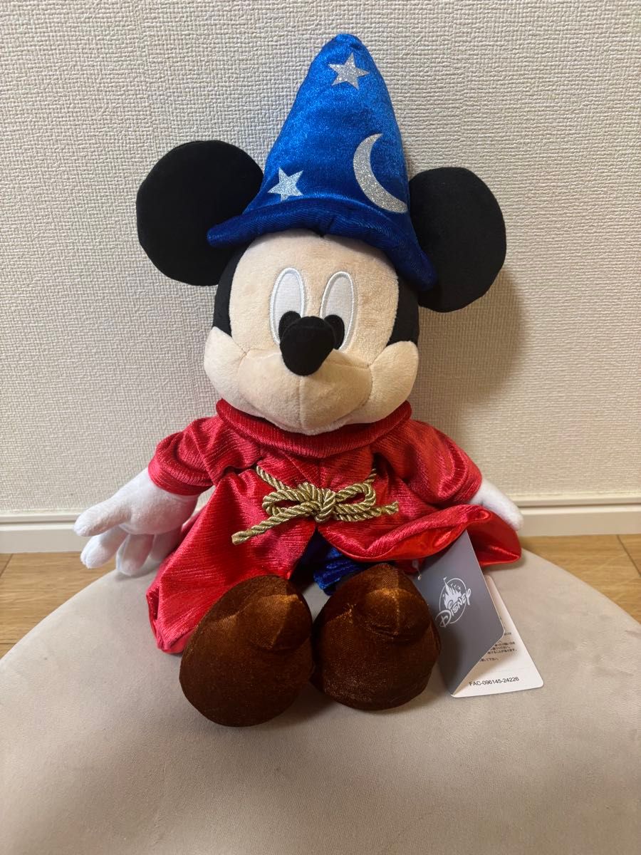 魔法使いの弟子ミッキー ぬいぐるみ ディズニーフラッグシップ東京 300点限定 魔法使いの弟子ミッキー ぬいぐるみ Disney FLAGSHIP TOKYO
