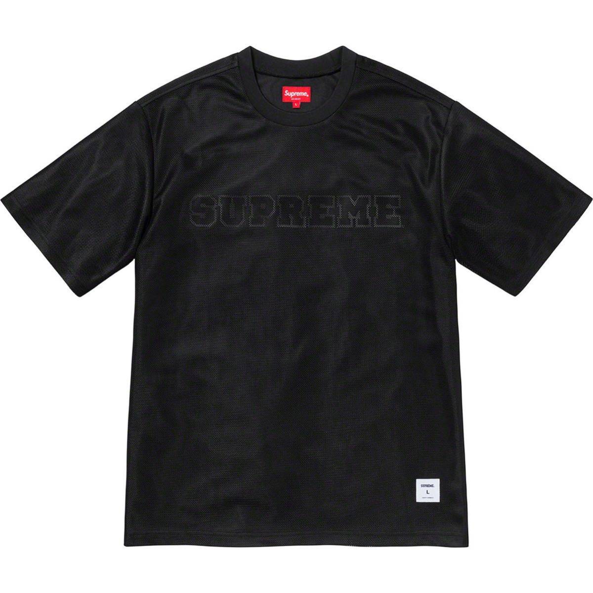 送料無料 黒 L Supreme Dazzle Mesh S/S Top シュプリーム 送料無料 黒 L Supreme Dazzle Mesh S/S Top シュプリーム