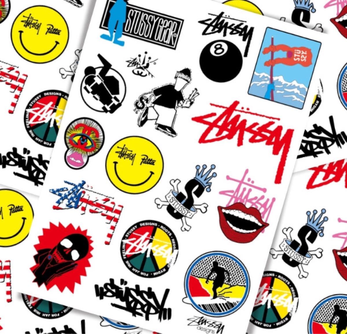 ステッカー シール stussy 50枚 ステューシー 防水 メンズ #7