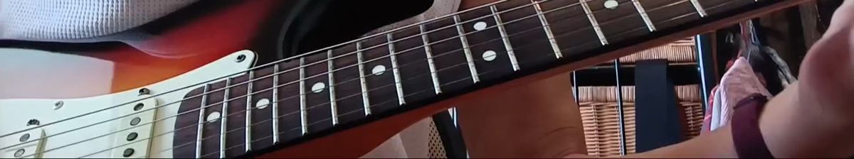 Seymour Duncan ストラトキャスター タイプ 柾目取りネック