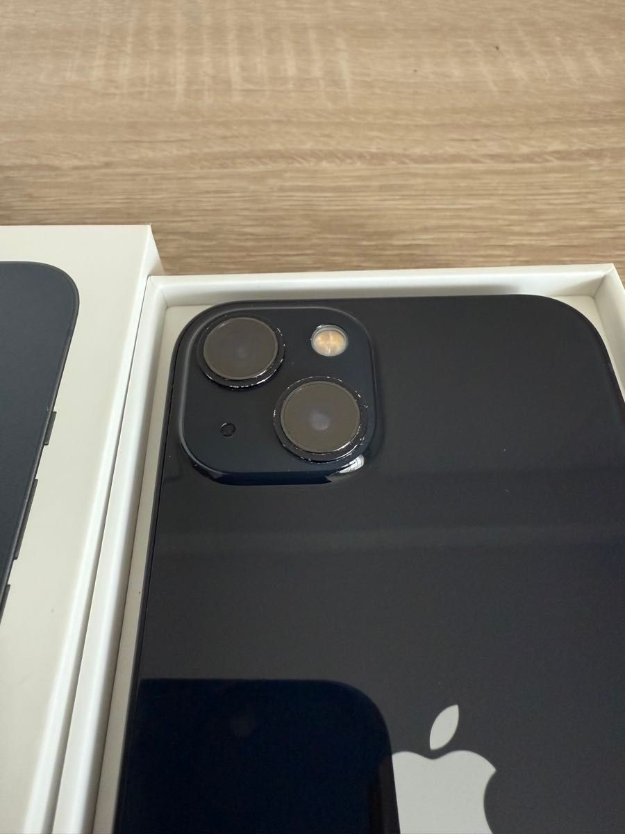 Apple iPhone 13 ミッドナイト 128GB 箱、未使用ケーブル有り Apple iPhone 13 ミッドナイト 本体 箱・ケーブル有り SIMフリー