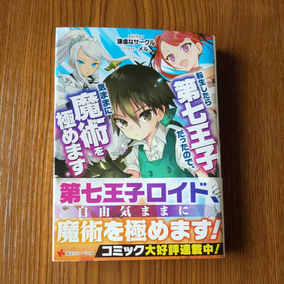 「転生したら第七王子だったので、気ままに魔術を極めます」 ライトノベル