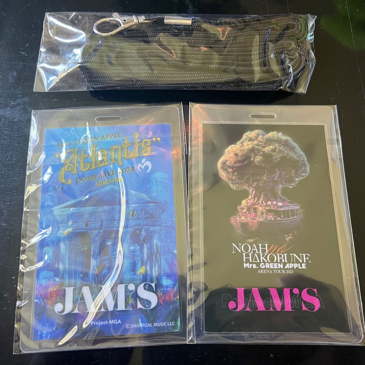 【未使用】Mrs. GRREN APPKE NOAH 3点セット Mrs GREEN APPLE ネックストラップ&パス 3点セット|Yahoo