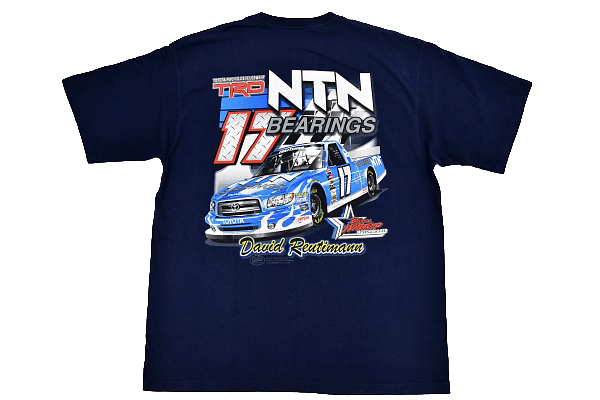 S-9738★送料無料★美品★David Reutimann TRD TOYOTA RACING DEVELOPMENT トヨタ レーシング デベロップメント★半袖Ｔシャツ ＸＬ_画像5