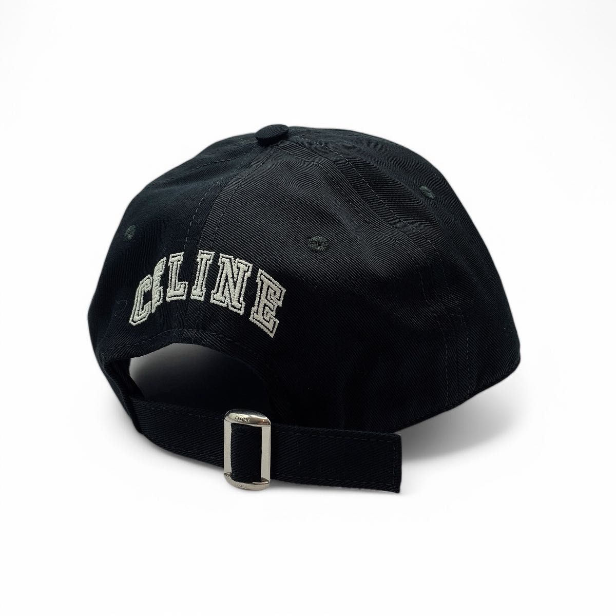 CELINE◆セリーヌロゴ刺繍 ベースボールキャップ野球帽 ブラック 新品・正規品 CELINE ロゴ ベースボールキャップ|Yahoo!フリマ