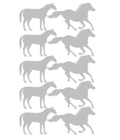  absolute profit. 10 pieces set rider necessary. sticker horse hose wall sticker seal white horse riding horsemanship 