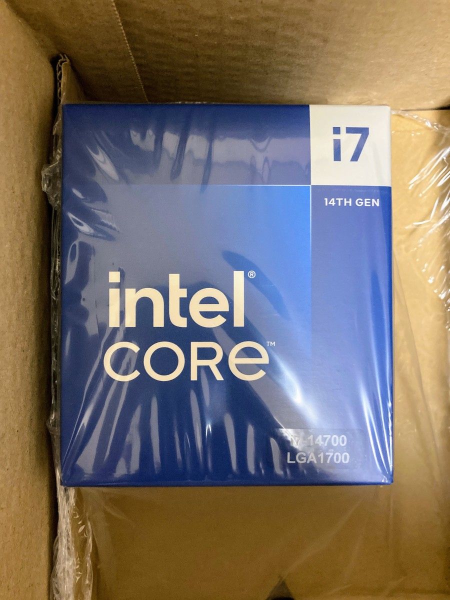 【新品•未開封】CPU Intel Core I7 14700 box 新品未開封 Intel Core i7 14700 BOX 第14世代 CPU インテル