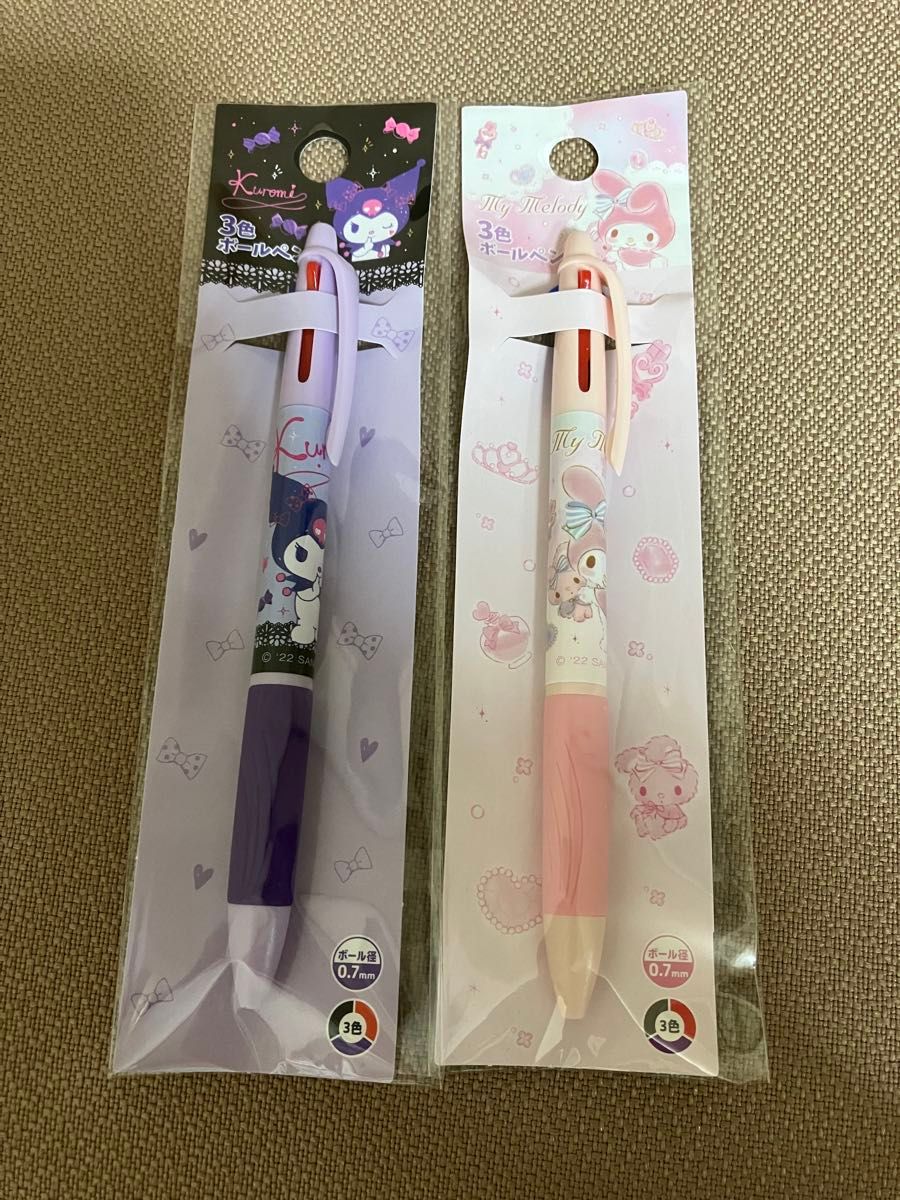 ♡新品♡サンリオ メロクロベビーボールペンセット 2本セット 未使用 サンリオSanrio クロミちゃんKUROMI&マイメロ