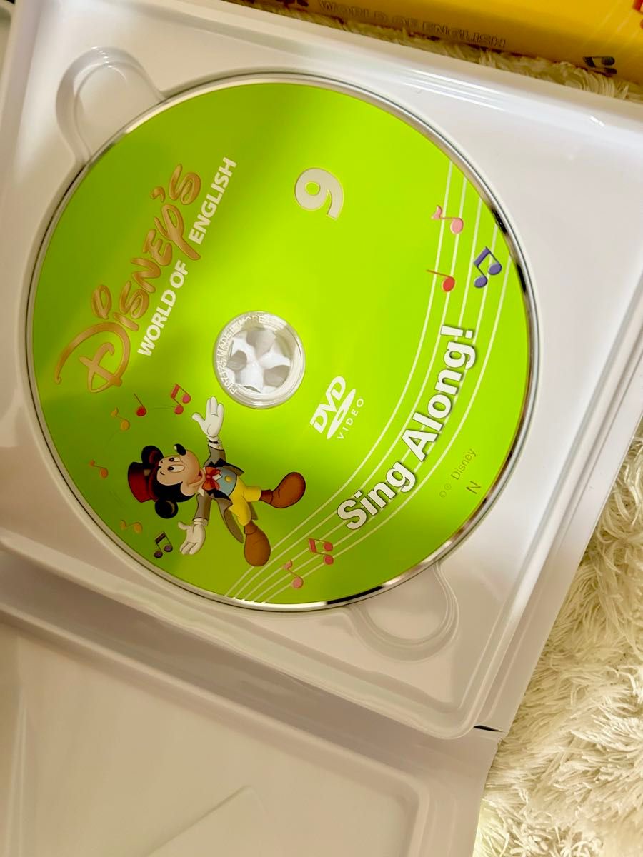 2018年 シングアロング 新子役DVD ディズニー英語システム 402226 ディズニー英語システム DWE シングアロング DVD 12枚 新子役