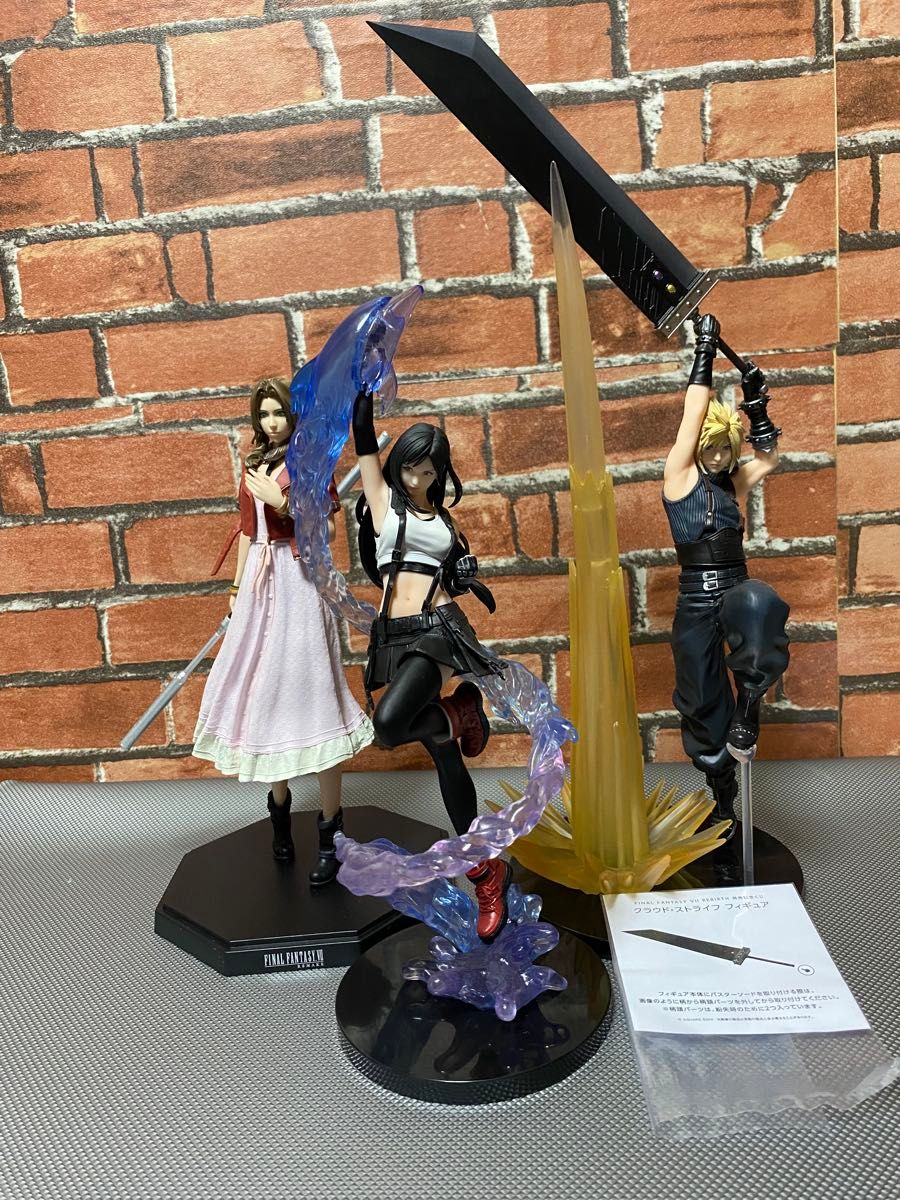 FINAL FANTASY Ⅶ REMAKE 一番くじ フィギュア 3個セット FINAL FANTASY Ⅶ REMAKE 一番くじ フィギュア 3個セット