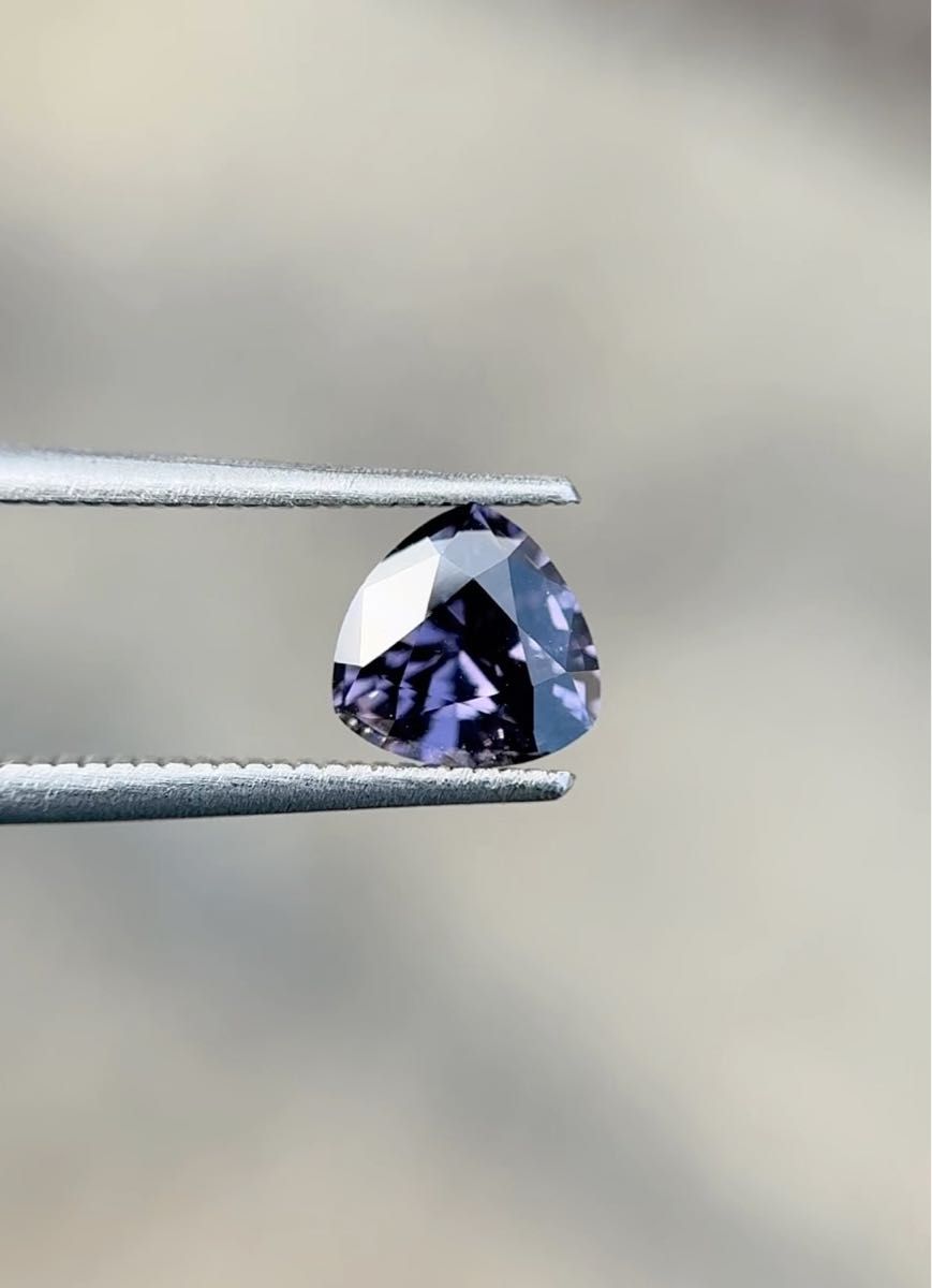 非加熱 1.25 ct~バイオレット~美しい天然石バイオレットスピネル ルース石