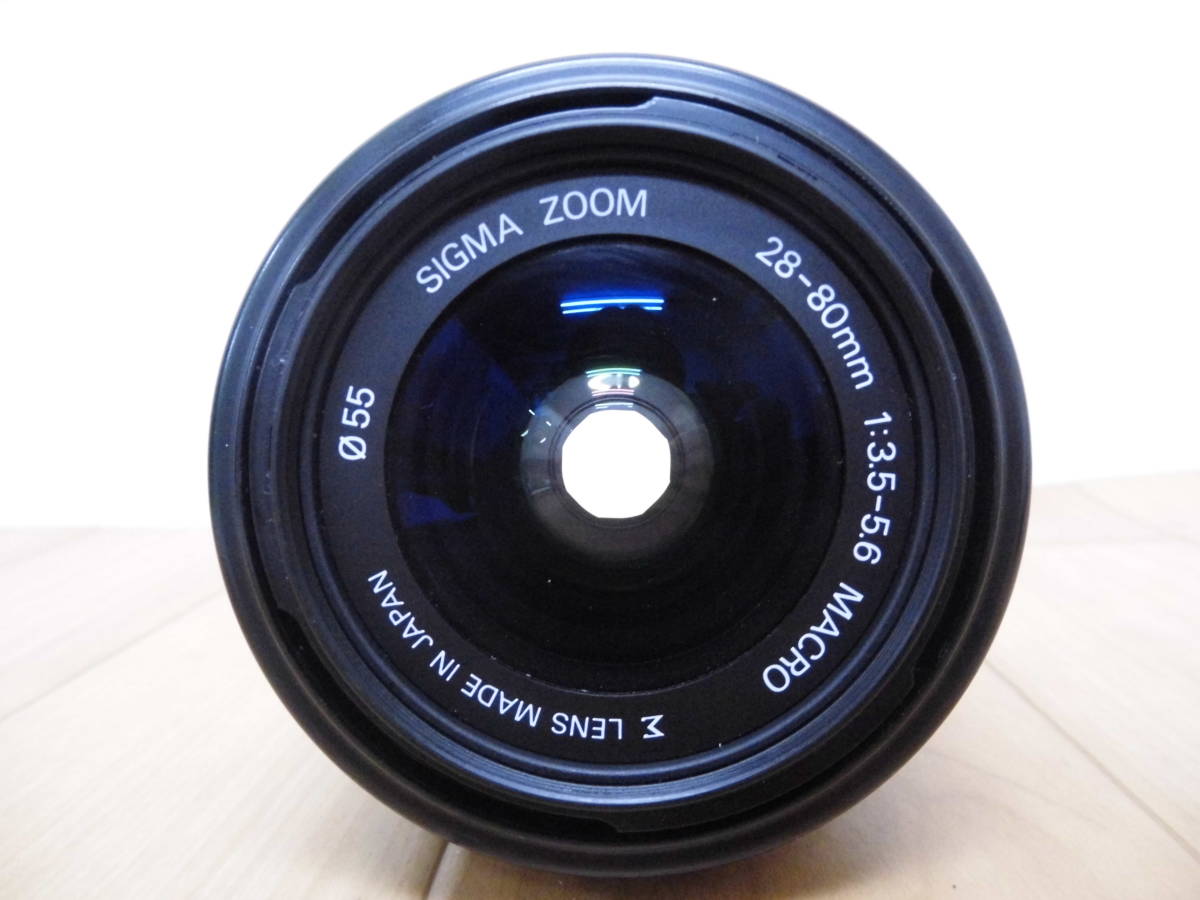 F3）SIGMA ZOOM / シグマ　レンズ　28-80mm　1:3.5-5.6_画像3