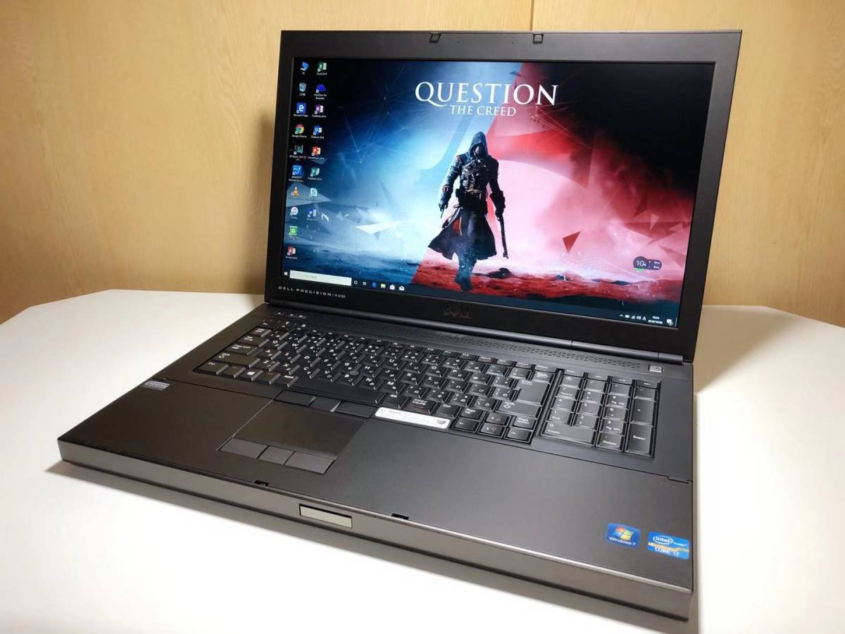 DELL precision M6700 Core i7 3540M 3.00GHz new goods 16GB new goods SSD240GB+HDD1TB ROM Quadro K3000M 17.3 -inch wind10 Pro 64bit Office 2016