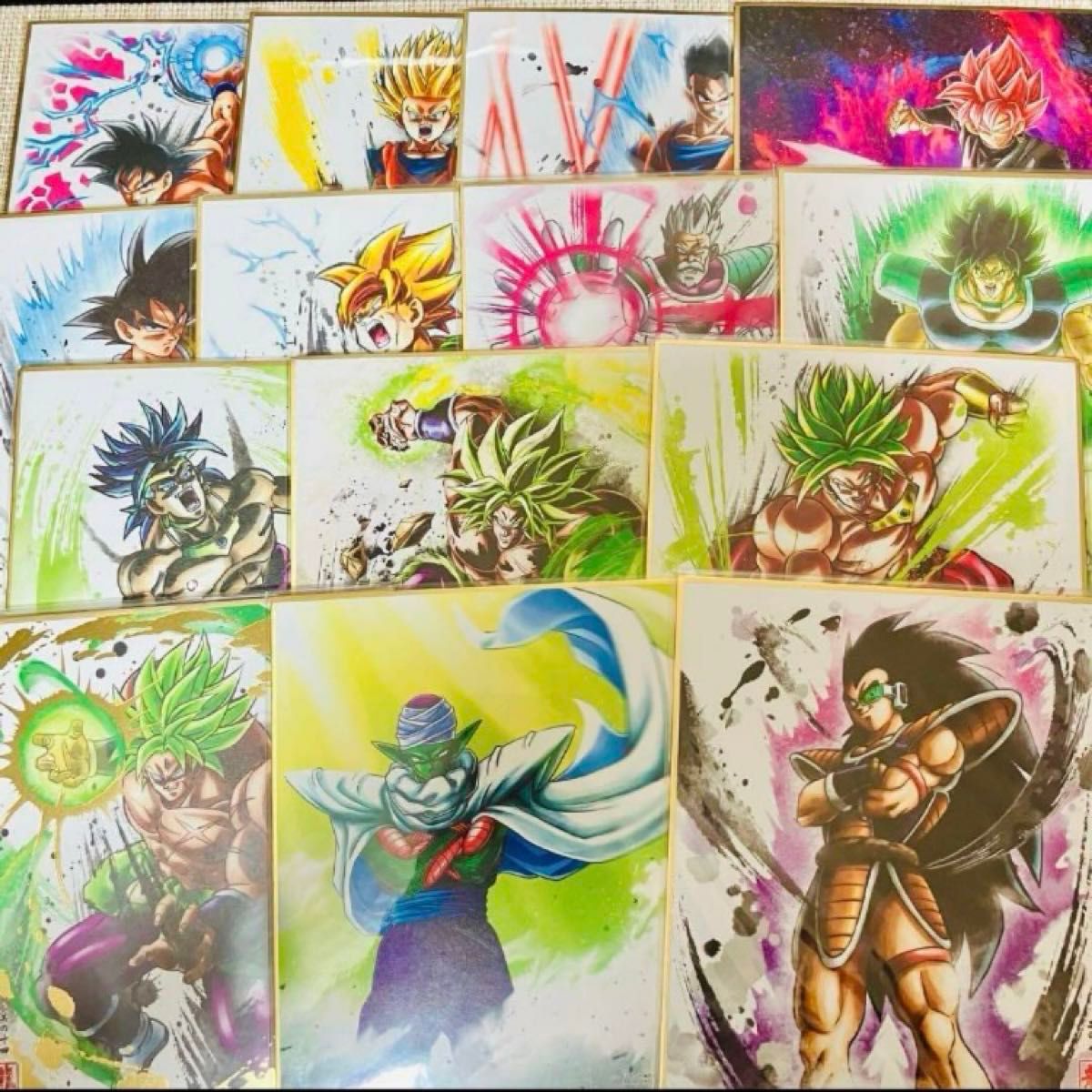 ドラゴンボール 色紙アート 147枚まとめ売り Dragon Ball 鳥山明 ドラゴンボール 色紙アート 147枚まとめ売り Dragon Ball 鳥山明