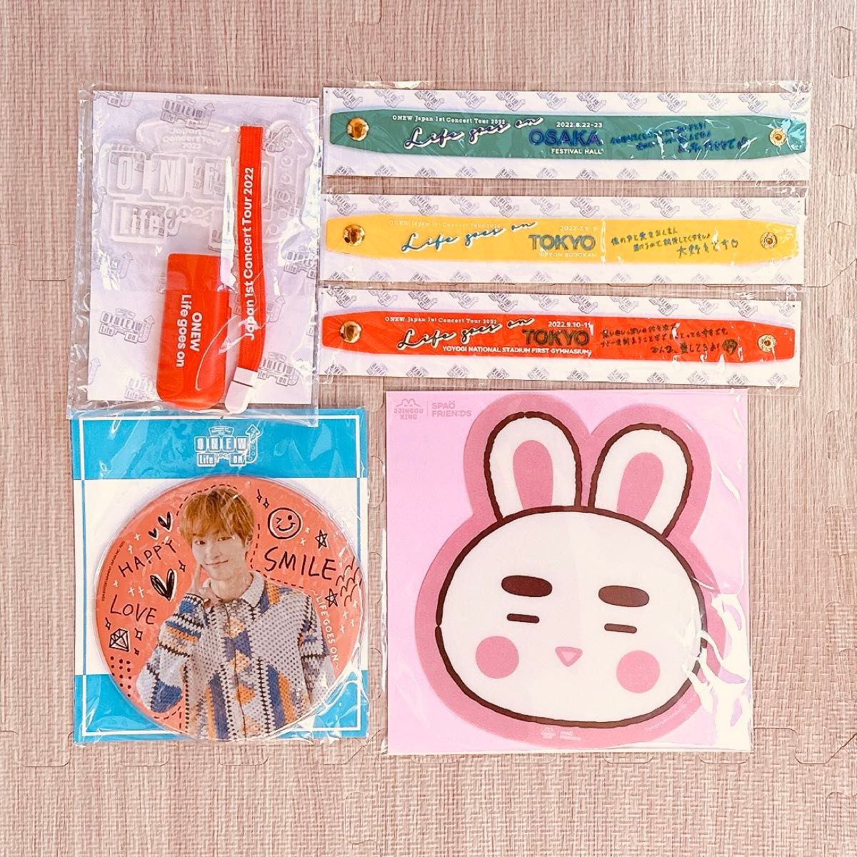 オニュ ツアーグッズ 3点セット オニュ SHINee ONEW グッズ セット|Yahoo!フリマ(旧PayPayフリマ)
