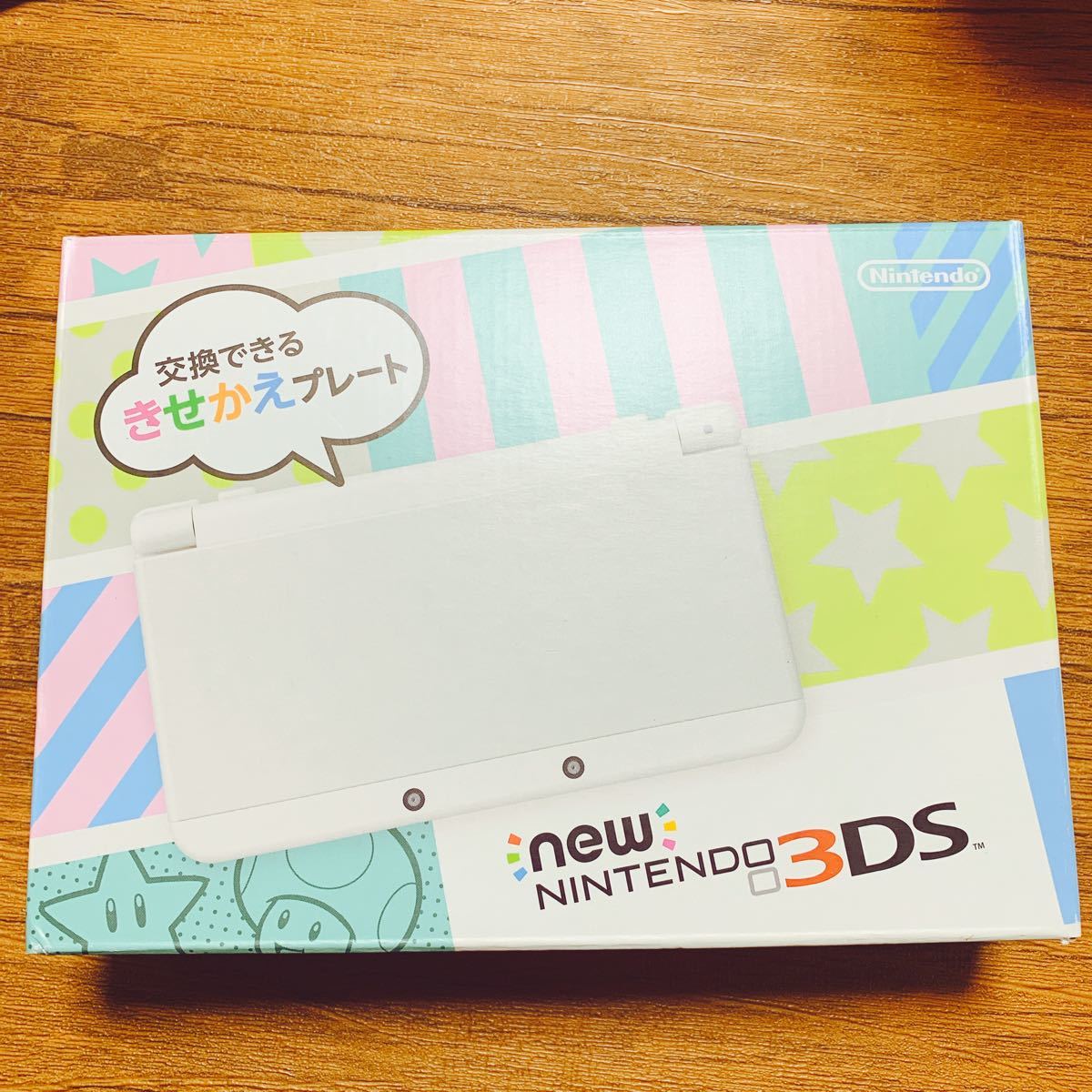 Paypayフリマ 任天堂 Newニンテンドー3ds ホワイト New3ds きせかえプレート付き