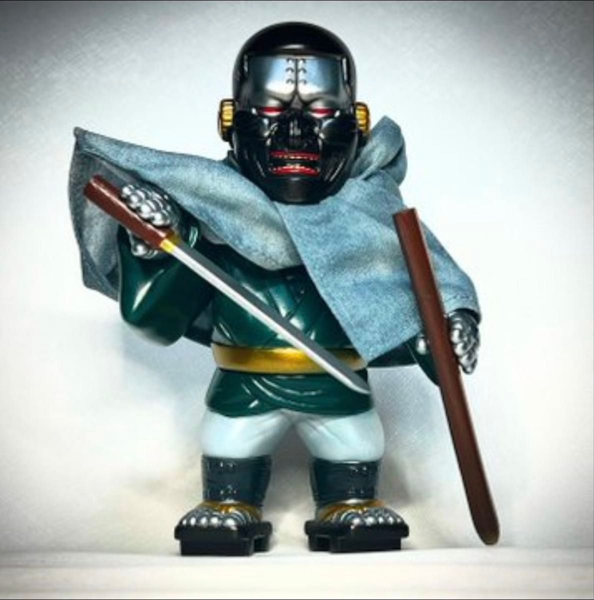 サムライドール大江戸ロボッツ半蔵門ソフビ 未開封 Samuraidoll サムライドール フルアーマー双六 座頭ロボ