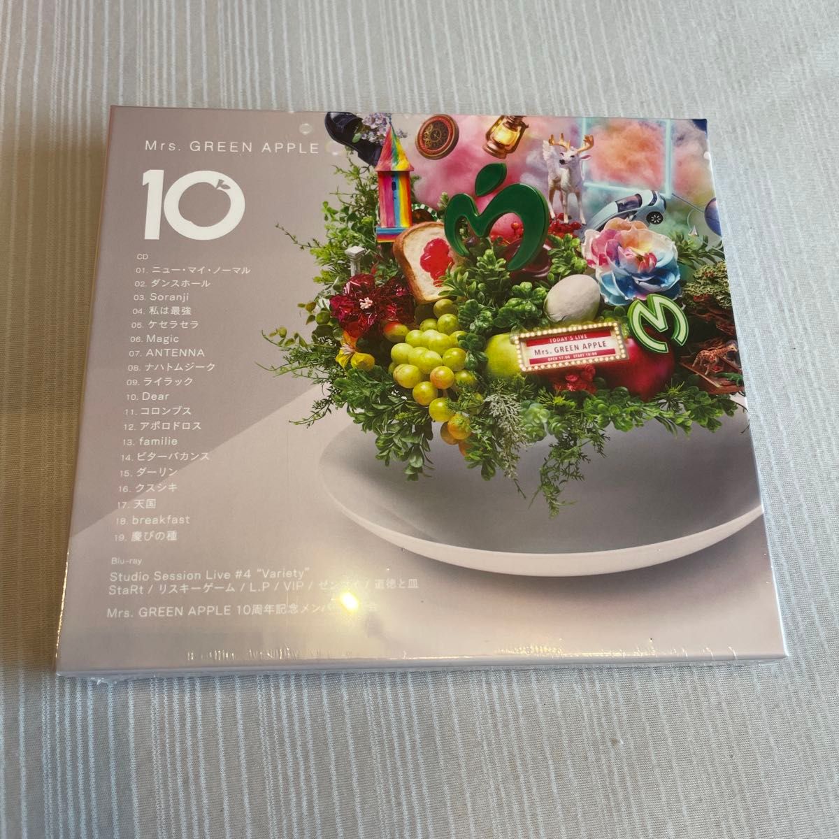 Mrs.GREEN APPLE 10 COMPLETE BOX 新品未開封 Mrs GREEN APPLE 10 CD Blu-ray 新品未開封|Yahoo!フリマ(旧
