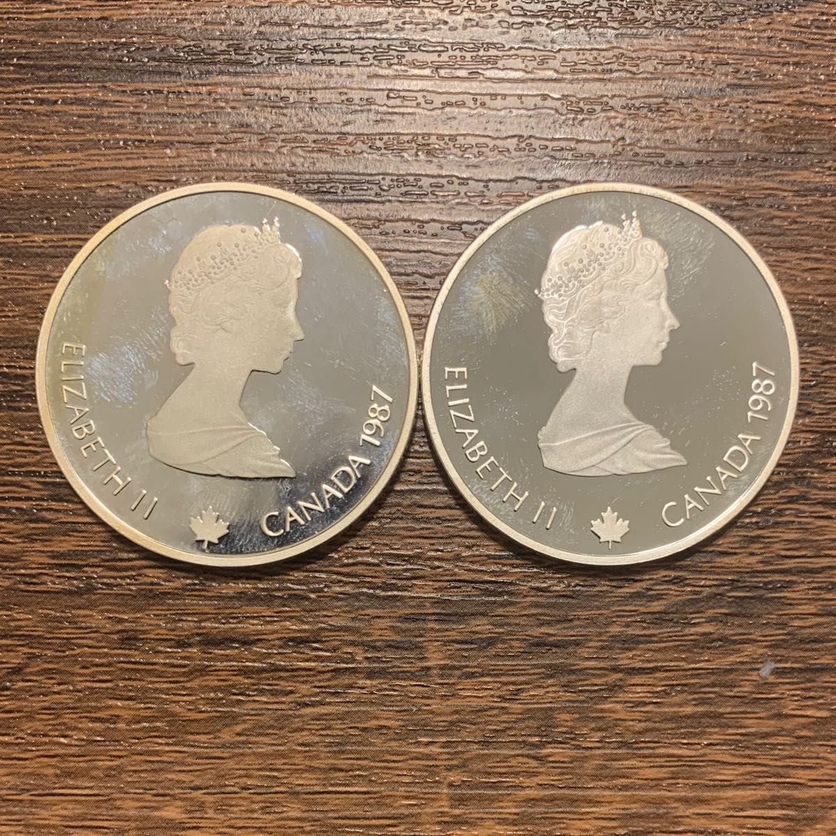 ②1987年 カルガリーオリンピック 20ドル銀貨 DCAS PR68DCAM ①1987年 カルガリーオリンピック 20ドル銀貨 DCAS PR68DCAM