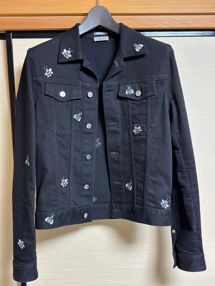 花咲くデニム♡【 Dior 】ジャケット ディオール Dior 2019SS KAWS デニムジャケット 46|Yahoo