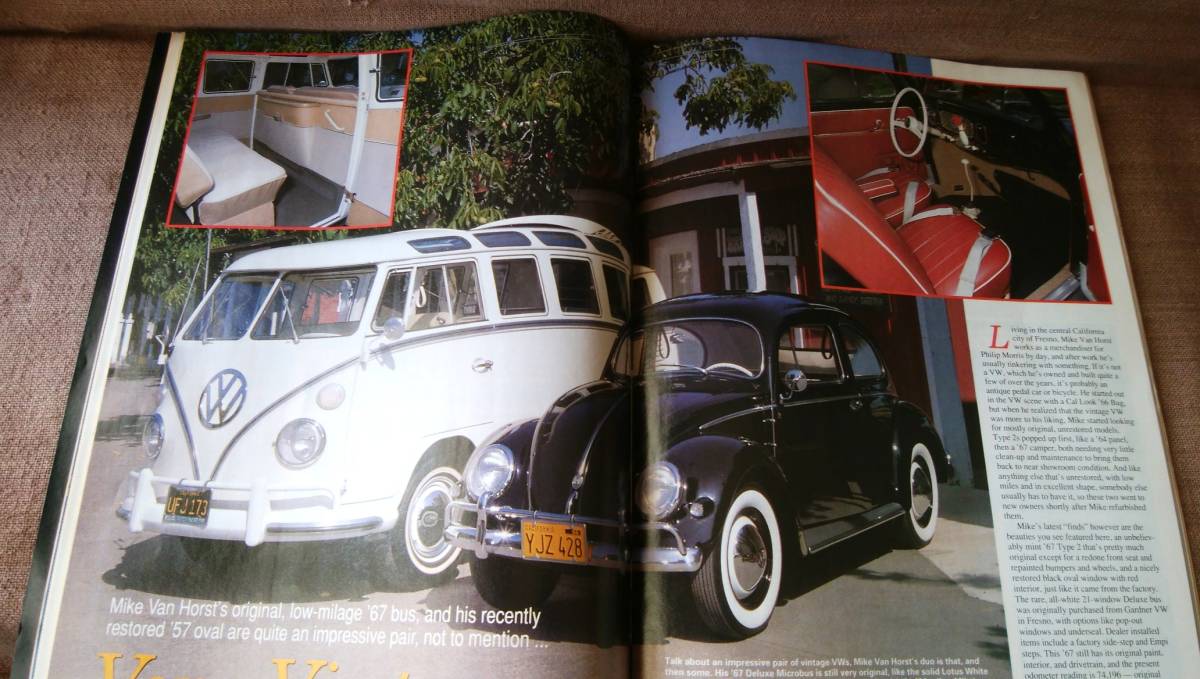 HOT VWs 1989年5月号 1993年12月号 2冊 まとめて まとめ売り 当時 フォルクスワーゲン 空冷VW ビートル ワーゲンバス タイプ3 カルマンギア_画像9