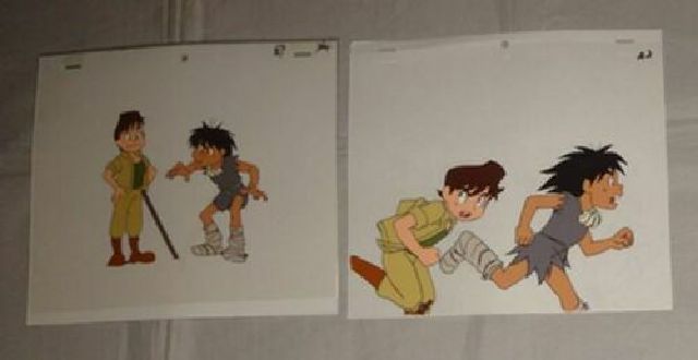 Редкий будущий мальчик Conan II Taiga Adventure Painting 2 штуки установленные Taiga Gosh