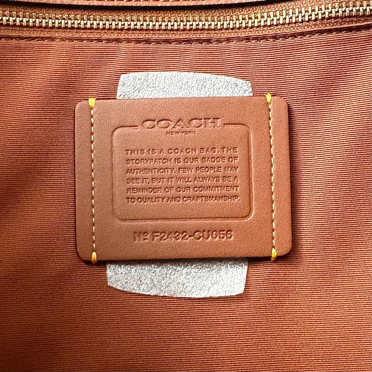 【未使用級】コーチ ベケット トートバッグ 本革 シボ革 レザー ベージュ 未使用級】COACH コーチ レガシー Cロゴ トートバッグ 肩掛け