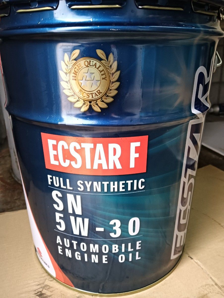 スズキ純正 エクスターF オイル SN 5W-30 合成油 15L (小分け分) スズキ純正 エクスターF オイル SN 5W-30 合成油 15L(小分け分