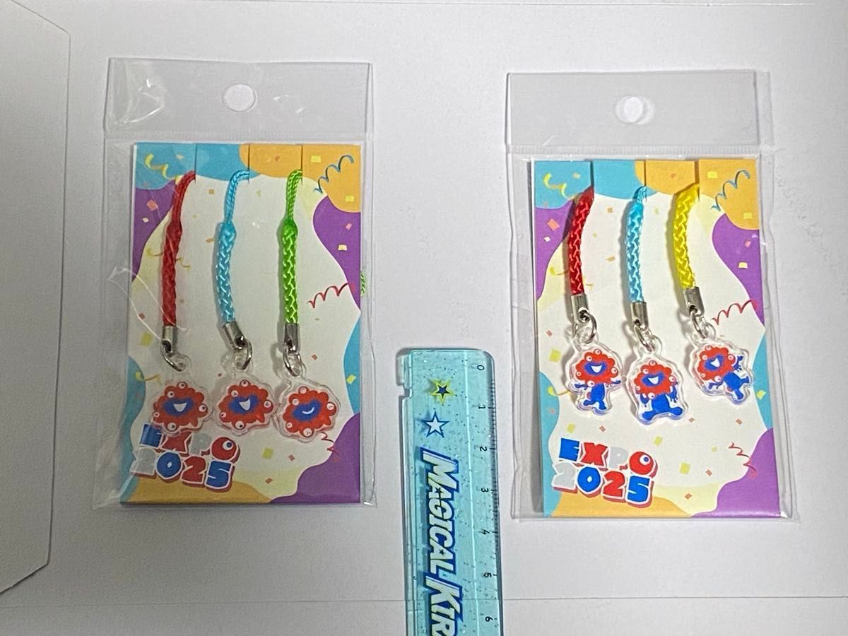 ★ストラップ1個付き★万博記念限定ICOCA+ぬいぐるみパスケース ミャクミャク ストラップ1個付き 大阪関西万博限定 オリジナルパスケース
