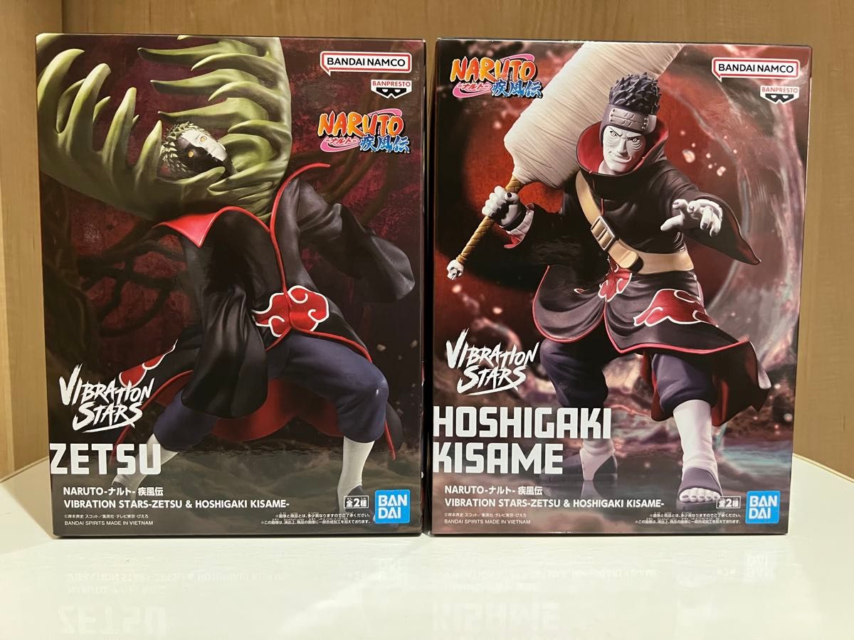 NARUTO プライズ フィギュア 53種セット 未開封】 NARUTO VIBRATION STARS ゼツ 干柿鬼鮫 プライズ