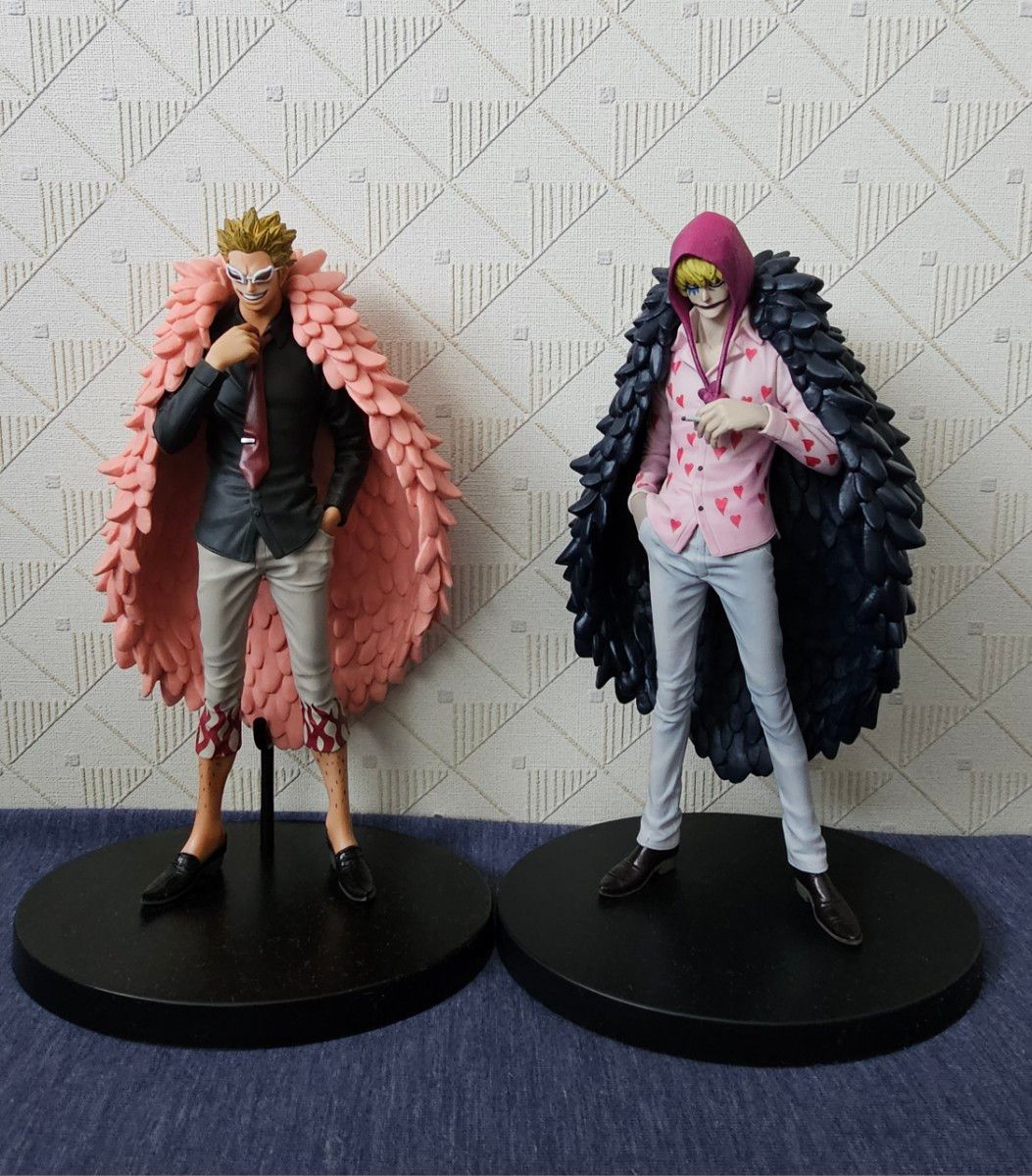ワンピース フィギュア ドフラミンゴ 覚醒 頭パーツx2種 ワンピース フィギュア ドフラミンゴ コラソン 2体セット|Yahoo