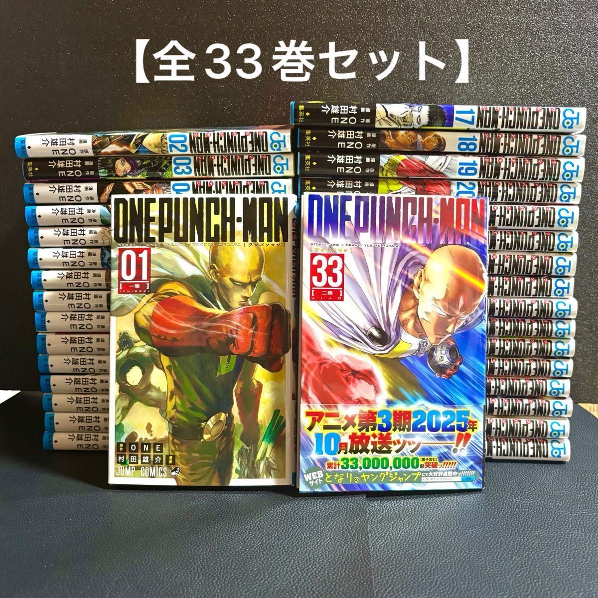 ワンパンマン 33巻+ セットコミック 村田雄介 ワンパンマン 全33巻セット 村田雄介 集英社 少年ジャンプ