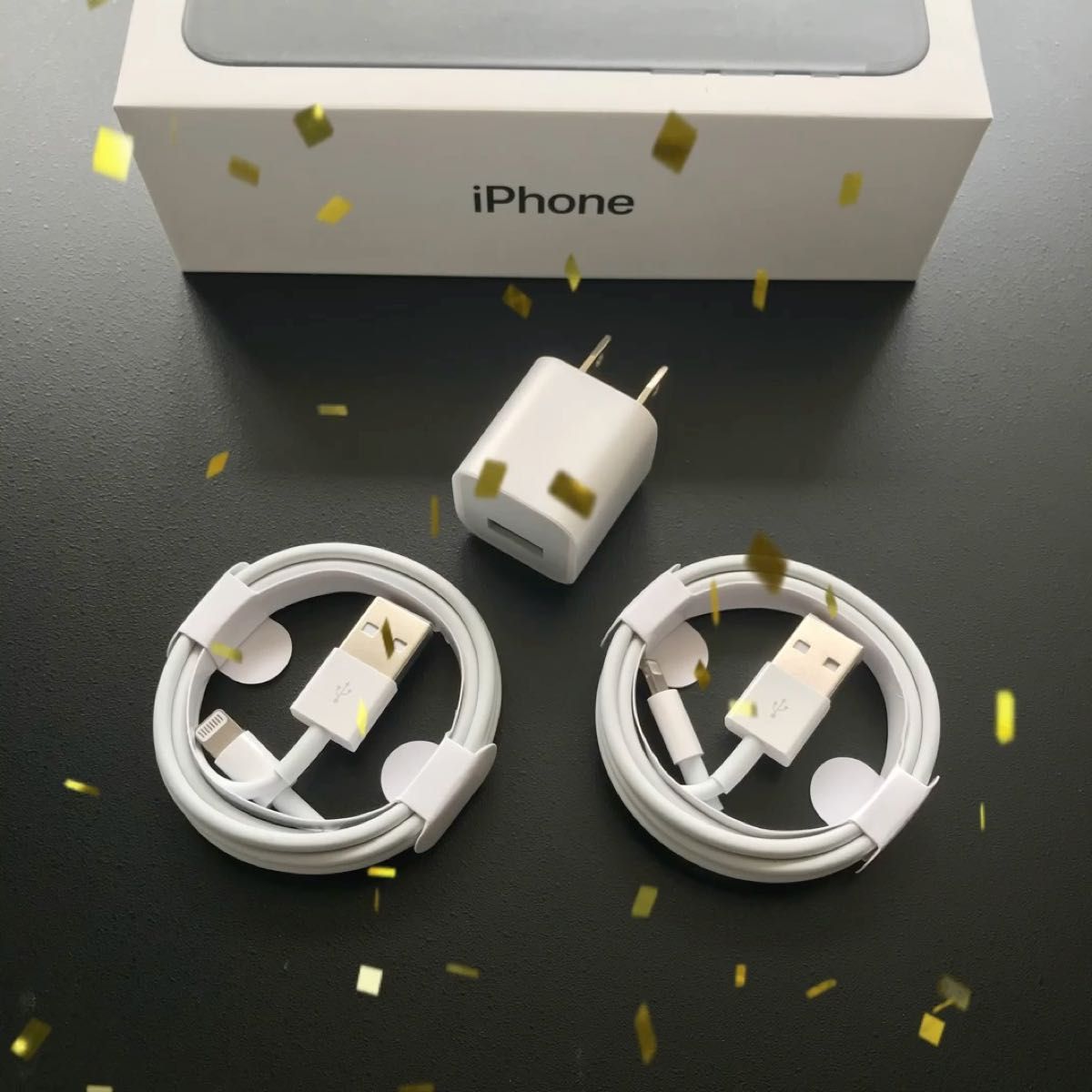 iPhone 充電器 ライトニングケーブル コード lightning cable 急速充電 高速充電 データ転送 アダプタ 電源