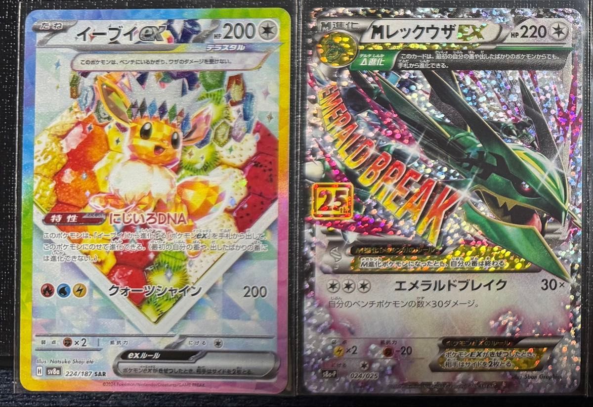 イーブイexSAR MレックウザEX25th MレックウザEX25th イーブイex SAR|Yahoo!フリマ(旧PayPayフリマ)