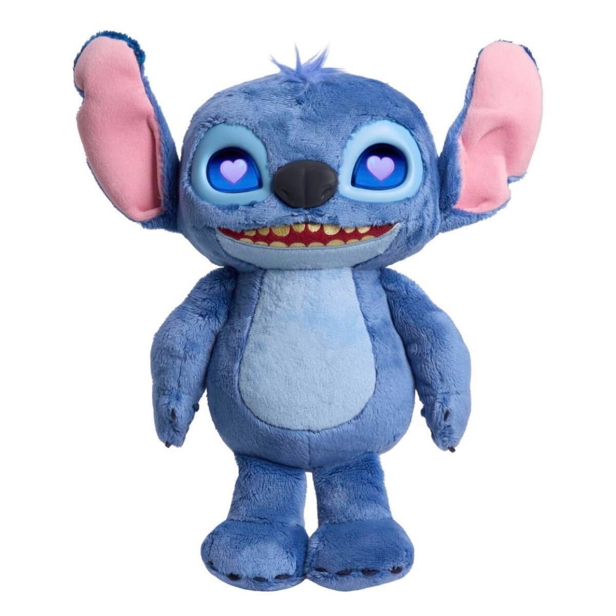 ◆日本未発売◆新品◆映画 実写版 リロ&スティッチ ぬいぐるみ 話す 目が変わる 新品 日本未発売 映画 実写版 リロ&スティッチ ぬいぐるみ 話す