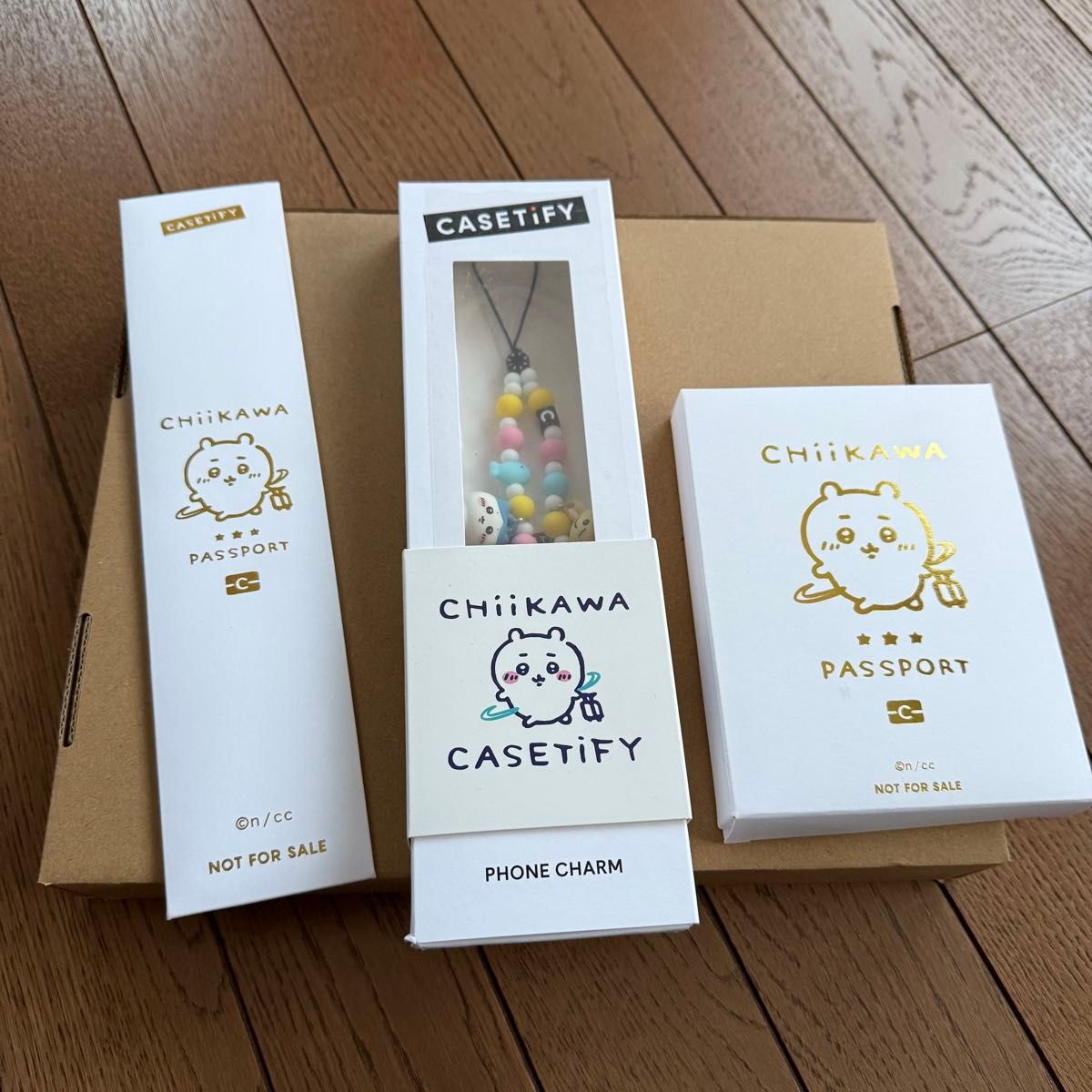 ちいかわ casetify チャームストラップ ノベルティ セット ちいかわ casetify チャームストラップ ノベルティ セット