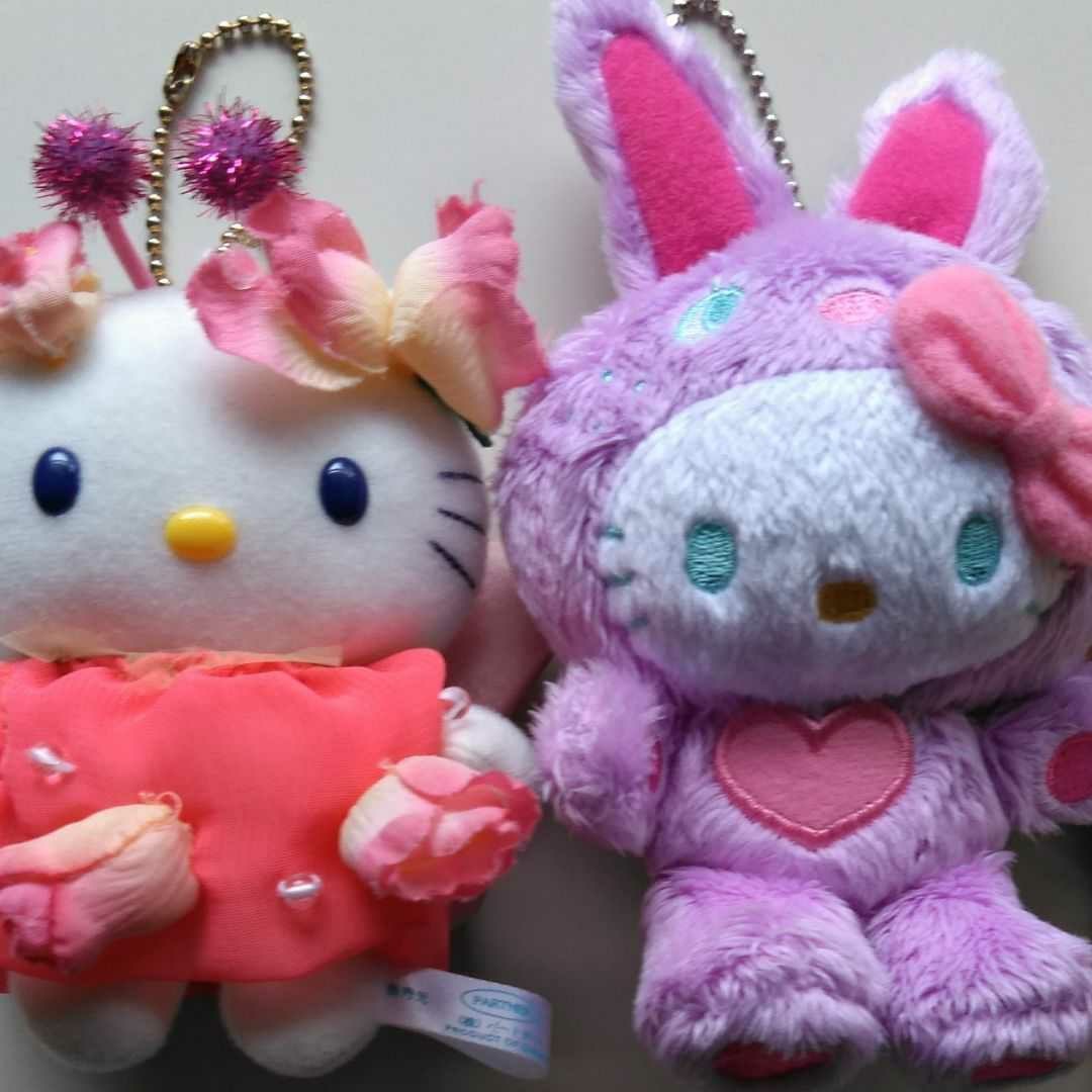 未使用サンリオハローキティキーホルダーぬいぐるみマスコット4 未使用サンリオハローキティキーホルダーぬいぐるみマスコット4