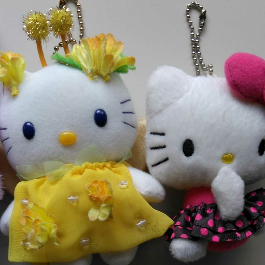未使用サンリオハローキティキーホルダーぬいぐるみマスコット4 未使用サンリオハローキティキーホルダーぬいぐるみマスコット4