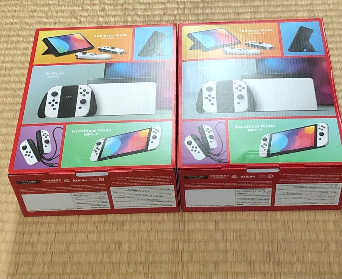 Nintendo Switch 有機ELモデル ホワイト 2台セット Nintendo Switch 有機ELモデル ホワイト x2個セット 新品未開封