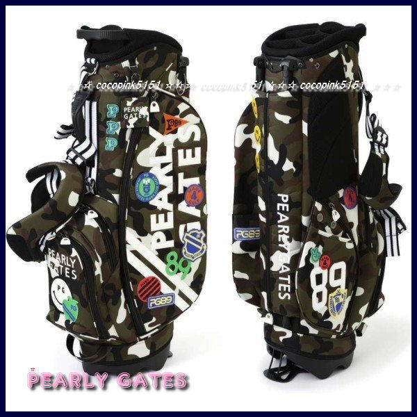 正規本物!パーリーゲイツ☆限定!SMILY-WAPPEN CAMO☆ワッペン 正規本物!パーリーゲイツ☆限定!SMILY-WAPPEN CAMO☆ワッペン